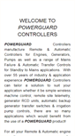 Mobile Screenshot of powerguardcontrollers.com.au